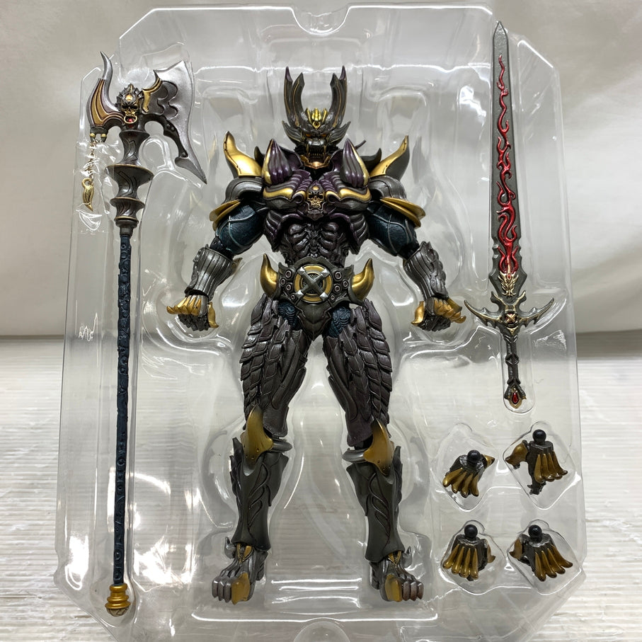 【現状渡し品】 魔戒可動 暗黒騎士キバ アクションフィギュア 仮面ライダー バンダイ 魂ウェブ商店 044-260924-em-06-min 万代Net店