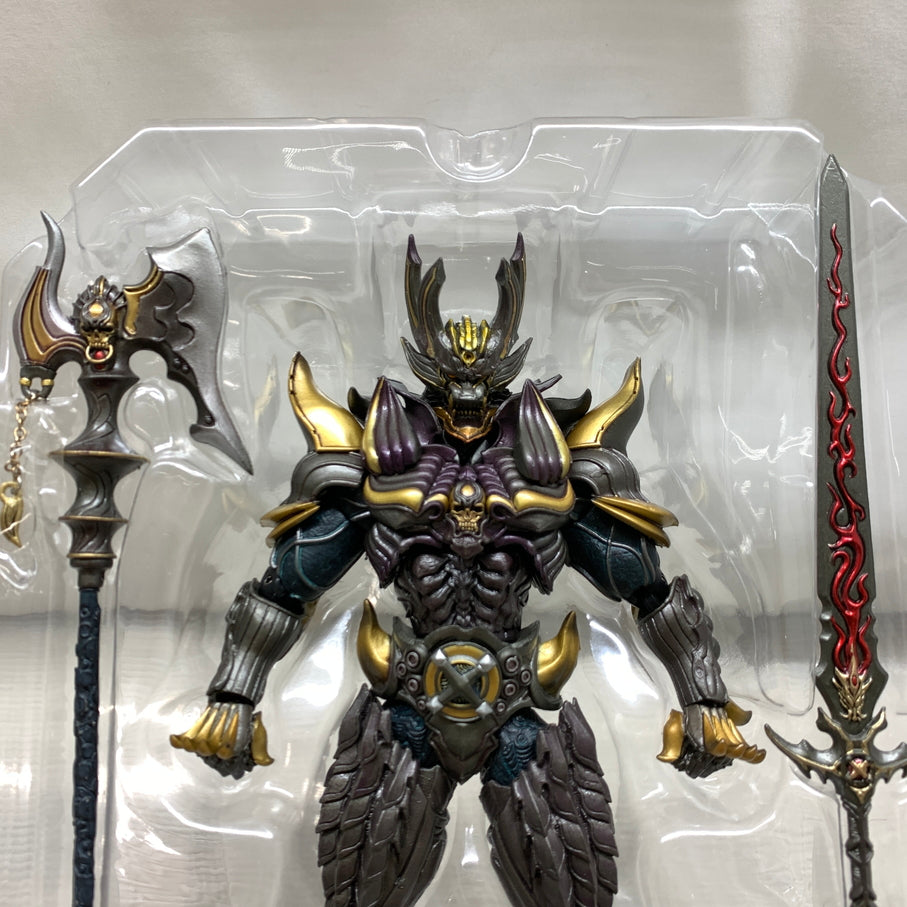 【現状渡し品】 魔戒可動 暗黒騎士キバ アクションフィギュア 仮面ライダー バンダイ 魂ウェブ商店 044-260924-em-06-min 万代Net店