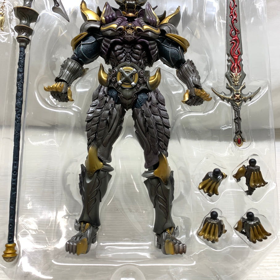 【現状渡し品】 魔戒可動 暗黒騎士キバ アクションフィギュア 仮面ライダー バンダイ 魂ウェブ商店 044-260924-em-06-min 万代Net店