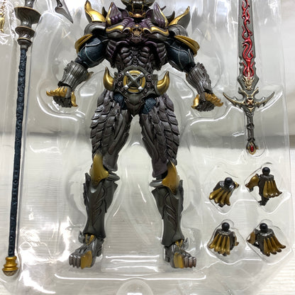 【現状渡し品】 魔戒可動 暗黒騎士キバ アクションフィギュア 仮面ライダー バンダイ 魂ウェブ商店 044-260924-em-06-min 万代Net店