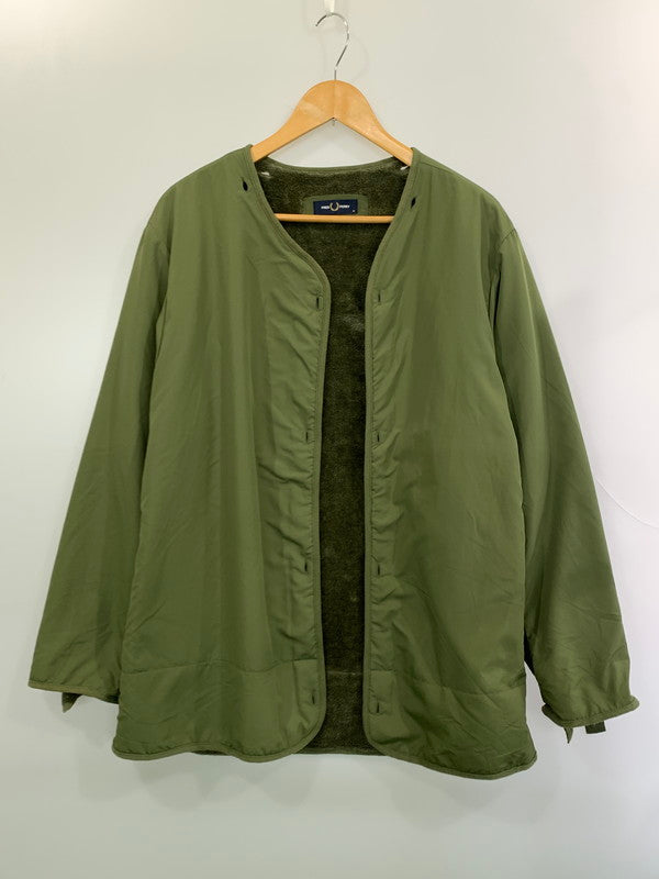 【中古品】【メンズ】 FRED PERRY フレッドペリー M-51 モッズコート J4583 メンズ アウター モッズパーカー ミリタリー 141-260925-em-06-min サイズ：M カラー：オリーブグリーン 万代Net店