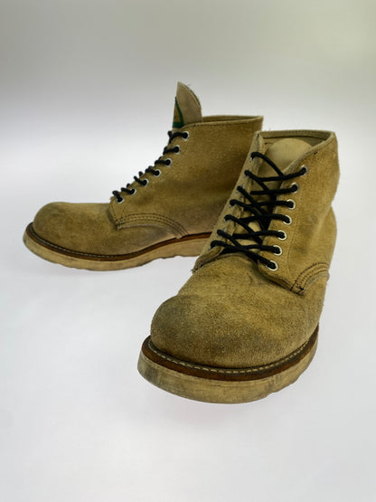 【中古品】【メンズ】 RED WING レッドウィング 8167 IRISH SETTER 90'S半円犬タグ アイリッシュセッター 90年代 ハンティングブーツ 靴 シューズ 164-260927-em-14-min サイズ：不明 カラー：ベージュ系 万代Net店