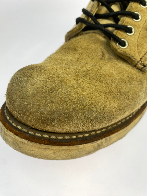 【中古品】【メンズ】 RED WING レッドウィング 8167 IRISH SETTER 90'S半円犬タグ アイリッシュセッター 90年代 ハンティングブーツ 靴 シューズ 164-260927-em-14-min サイズ：不明 カラー：ベージュ系 万代Net店