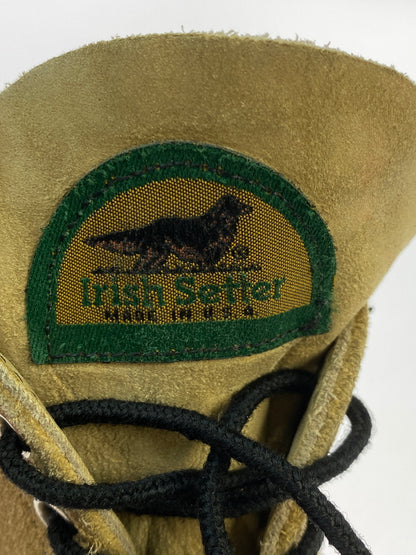 【中古品】【メンズ】 RED WING レッドウィング 8167 IRISH SETTER 90'S半円犬タグ アイリッシュセッター 90年代 ハンティングブーツ 靴 シューズ 164-260927-em-14-min サイズ：不明 カラー：ベージュ系 万代Net店