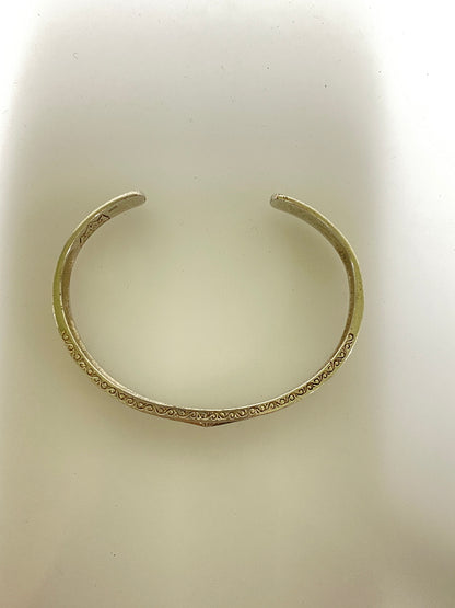 【中古品】【メンズ/レディース】 SAAD サード 太陽神唐草 バングル サンシンボル アラベスク インディアンジュエリー 192-260927-em-31-min カラー：シルバー 万代Net店