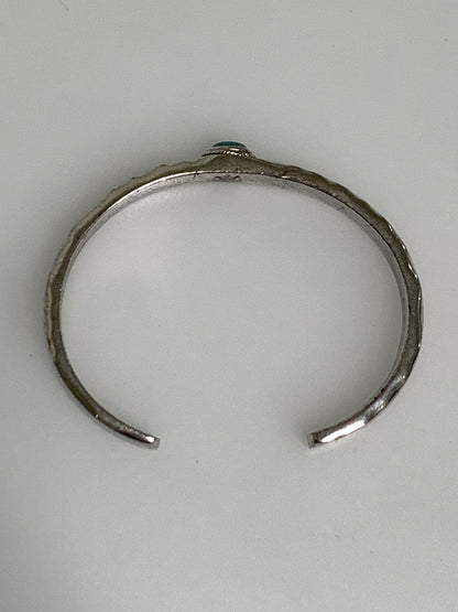 【中古品】【メンズ/レディース】 SAAD サード ターコイズバングル アクセサリー シルバー925 インディアンジュエリー ブレスレット 192-260927-em-37-min カラー：シルバー 万代Net店