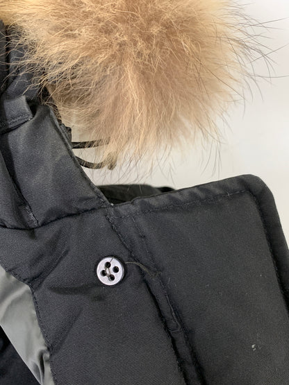 【中古品】【メンズ】 WOOLRICH ウールリッチ アークティックパーカ 防寒 ダウンジャケット ラマークロス メンズ アウター 144-260925-em-36-min サイズ：XXS カラー：ブラック 万代Net店