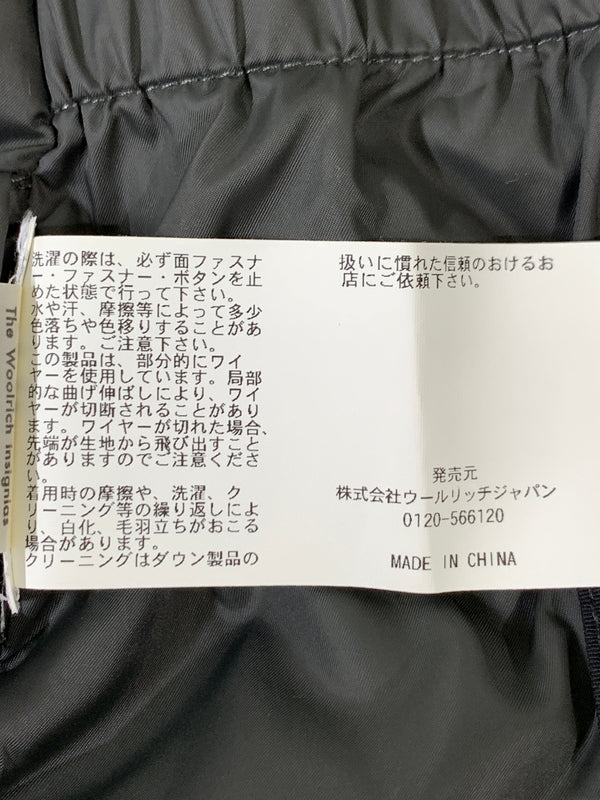 【中古品】【メンズ】 WOOLRICH ウールリッチ アークティックパーカ 防寒 ダウンジャケット ラマークロス メンズ アウター 144-260925-em-36-min サイズ：XXS カラー：ブラック 万代Net店