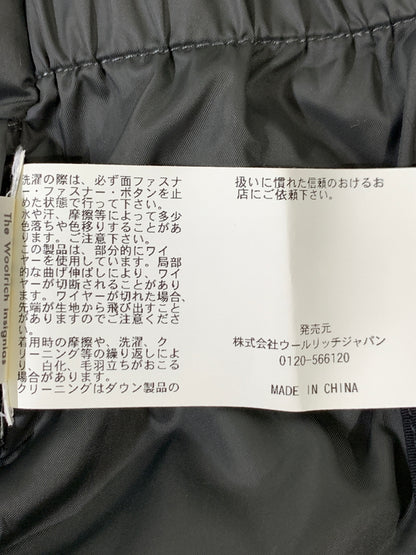 【中古品】【メンズ】 WOOLRICH ウールリッチ アークティックパーカ 防寒 ダウンジャケット ラマークロス メンズ アウター 144-260925-em-36-min サイズ：XXS カラー：ブラック 万代Net店