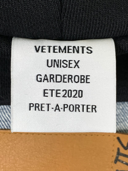 【中古品】【メンズ】 VETEMENTS ヴェトモン ARTISANAL HOODED DENIM JACKET SS20JA109 アーティザナル フーデッド デニム ジャケット メンズ アウター Gジャン 141-260925-em-17-min サイズ：S カラー：インディゴ 万代Net店