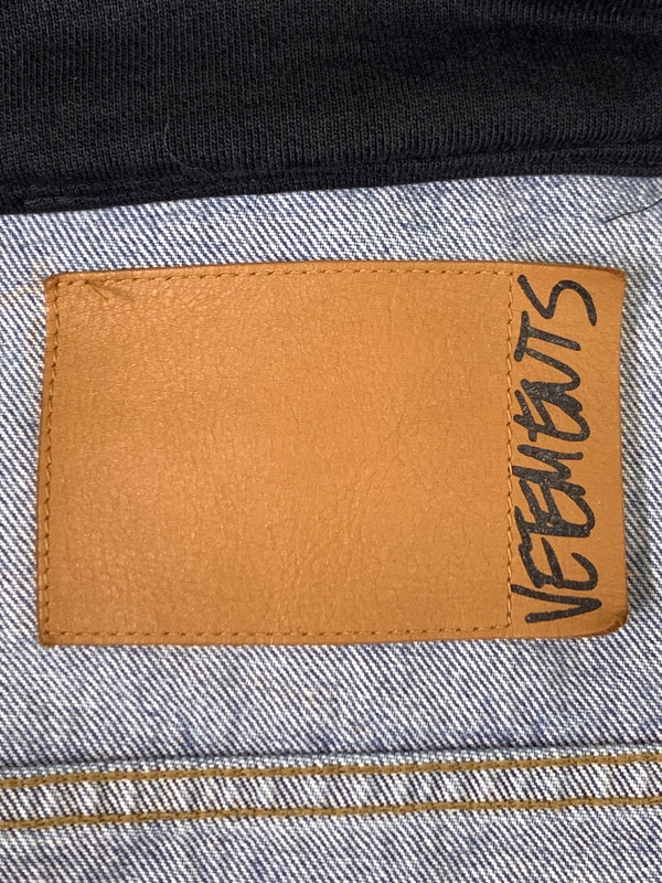 【中古品】【メンズ】 VETEMENTS ヴェトモン ARTISANAL HOODED DENIM JACKET SS20JA109 アーティザナル フーデッド デニム ジャケット メンズ アウター Gジャン 141-260925-em-17-min サイズ：S カラー：インディゴ 万代Net店