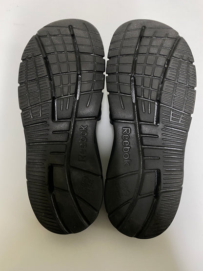 【中古品】【メンズ】 VETEMENS ヴェトモン × REEBOK リーボック SW5419 USS19RE4 CLASSIC SLIDE サンダル 164-260926-zi-38-min サイズ：26cm カラー：ブラック 万代Net店