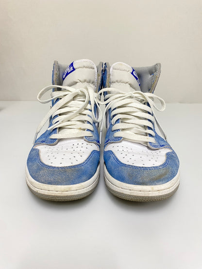 【現状渡し品】【メンズ】 NIKE ナイキ 555088-402 AIR JORDAN 1 RETRO HIGH OG 靴 シューズ スニーカー SNEAKERS 160-260926-zi-32-min サイズ：27.5cm カラー：HYPER ROYAL/WHITE 万代Net店