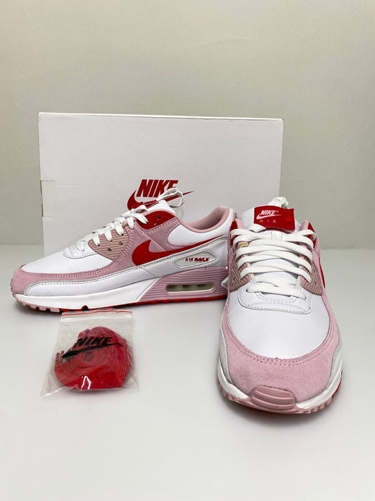 【中古品】【メンズ】 NIKE ナイキ AIR MAX 90 QS 靴 シューズ スニーカー SNEAKERS 160-260926-zi-34-min サイズ：28.5cm カラー：WHITE/UNIVERSITY RED TULIP PINK-WHITE 万代Net店