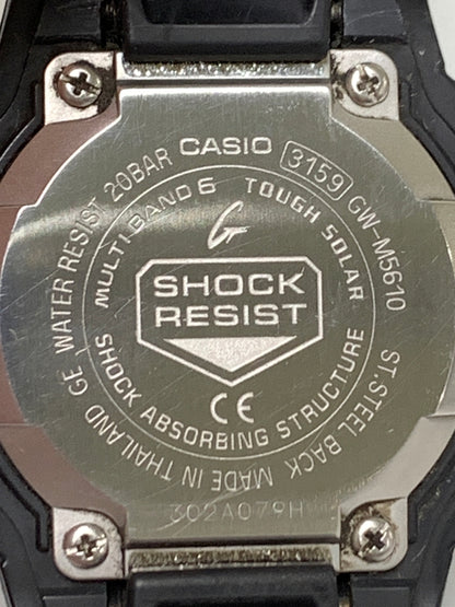 【中古品】【メンズ】 CASIO カシオ G-SHOCK ジーショック GW-M5610-1BJF デジタル ソーラー 腕時計 メンズ ウォッチ 196-260927-em-33-min カラー：ブラック 万代Net店