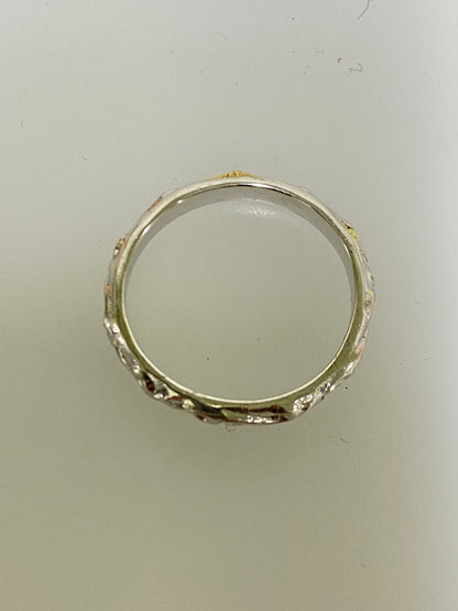 【中古品】【メンズ/レディース】 SAAD サード アラベスク サンシンボル SILVER 925 K10 リング 指輪 ジュエリー アクセサリー 192-260927-em-32-min サイズ：15 カラー：シルバー 万代Net店