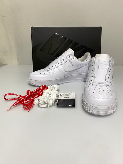 【中古品】【メンズ】 SUPREME シュプリーム × NIKE ナイキ CU9225-100 AIR FORCE 1 LOW SP 靴 シューズ スニーカー SNEAKERS 160-260926-zi-31-min サイズ：27.5cm カラー：WHITE/WHITE 万代Net店