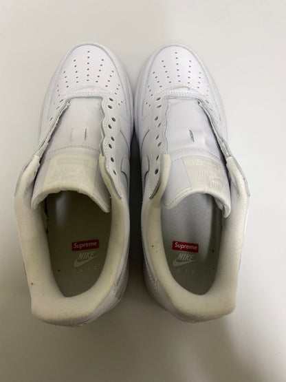 【中古品】【メンズ】 SUPREME シュプリーム × NIKE ナイキ CU9225-100 AIR FORCE 1 LOW SP 靴 シューズ スニーカー SNEAKERS 160-260926-zi-31-min サイズ：27.5cm カラー：WHITE/WHITE 万代Net店