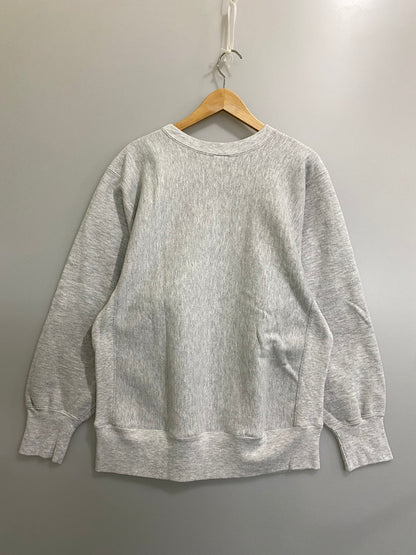 【中古品】【メンズ】 CHAMPION チャンピオン 90S 刺繍タグ USA製 SWEAT SHIRT スウェットシャツ トップス 146-260926-zi-24-min サイズ：XL カラー：ライトグレー 万代Net店