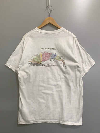 【ジャンク品】【メンズ】 GILDAN ギルダン 00S LEONARD EISENBERG OCTPATH 両面プリント TEE タコ オクトパス 146-261003-ta-41-min サイズ：L カラー：ホワイト 万代Net店