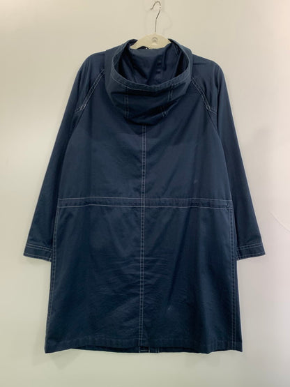 【中古品】【メンズ】 BURBERRYS バーバリーズ LS COAT FDA85-130-30 レディース ロングコート アウター 168-260925-em-09-min サイズ：7AR カラー：ネイビー 万代Net店