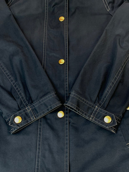 【中古品】【メンズ】 BURBERRYS バーバリーズ LS COAT FDA85-130-30 レディース ロングコート アウター 168-260925-em-09-min サイズ：7AR カラー：ネイビー 万代Net店