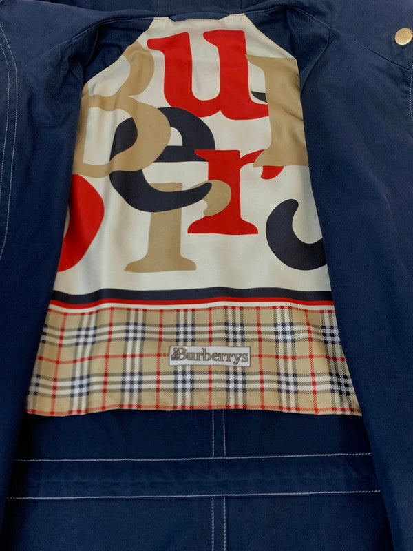 【中古品】【メンズ】 BURBERRYS バーバリーズ LS COAT FDA85-130-30 レディース ロングコート アウター 168-260925-em-09-min サイズ：7AR カラー：ネイビー 万代Net店