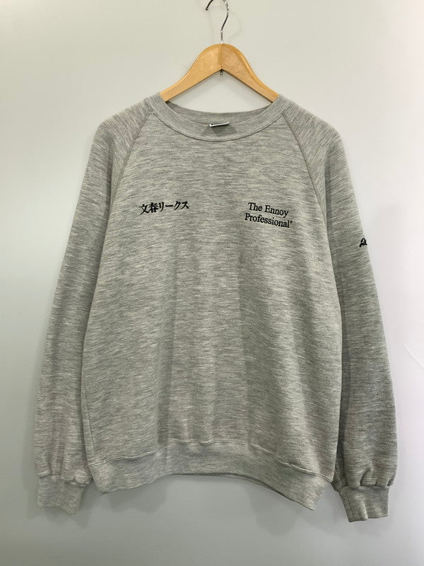 【中古品】【メンズ】 ENNOY エンノイ × 週刊文春 文春リークス SWEATSHIRT スウェット メンズ トップス トレーナー コラボ 140-260925-em-15-min サイズ：M カラー：グレー 万代Net店