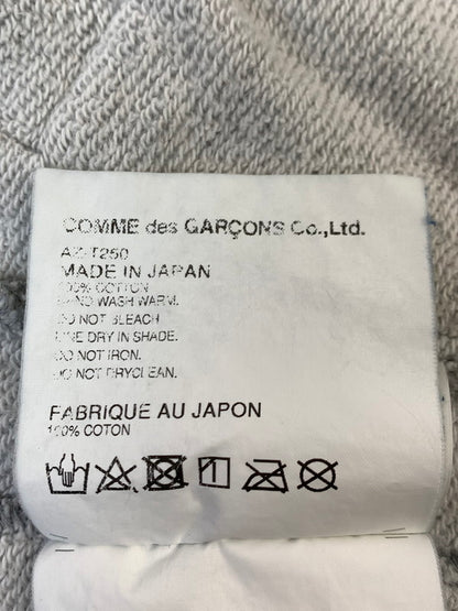【中古品】【メンズ】 PLAY COMME DES GARCONS プレイコムデギャルソン PRINTED BACK HEARTS ZIP HOODIE ジップ フーディー メンズ スウェット パーカー ハートプリント 長袖 140-260925-em-16-min サイズ：XL カラー：グレー 万代Net店