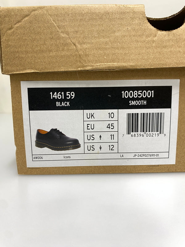 【中古美品】【メンズ】 DR.MARTENS ドクターマーチン 3ホールシューズ 靴 164-260926-zi-35-min サイズ：UK10 カラー：ブラック 万代Net店