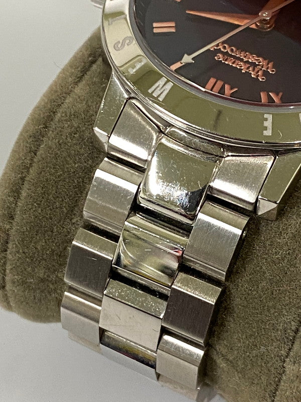 【中古品】【メンズ】 VIIVENNE WESTWOOD ヴィヴィアン ウエストウッド ブルームズベリー アナログ クオーツ腕時計 VV152NVSL 197-261008-KS-21-min カラー：シルバー 万代Net店