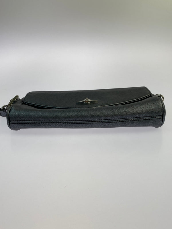 【中古品】【メンズ/レディース】 VIVIENNE WESTWOOD ヴィヴィアン ウエストウッド メタリック ショルダーバッグ 188-261004-hu-16-min カラー：グレー系 万代Net店