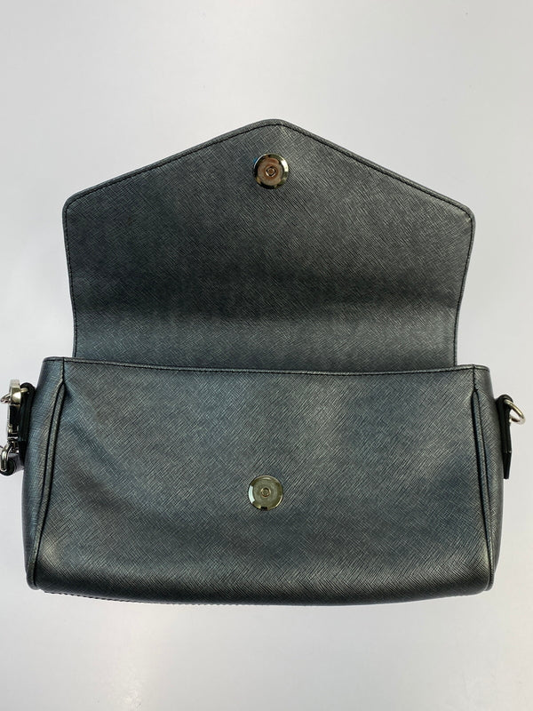 【中古品】【メンズ/レディース】 VIVIENNE WESTWOOD ヴィヴィアン ウエストウッド メタリック ショルダーバッグ 188-261004-hu-16-min カラー：グレー系 万代Net店