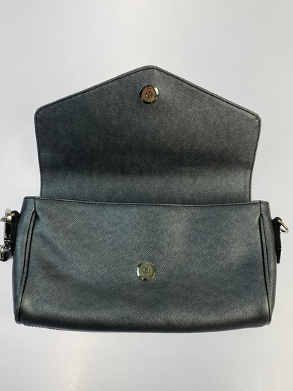 【中古品】【メンズ/レディース】 VIVIENNE WESTWOOD ヴィヴィアン ウエストウッド メタリック ショルダーバッグ 188-261004-hu-16-min カラー：グレー系 万代Net店