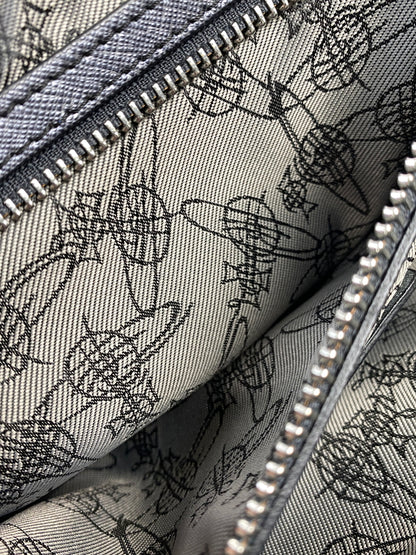 【中古品】【メンズ/レディース】 VIVIENNE WESTWOOD ヴィヴィアン ウエストウッド メタリック ショルダーバッグ 188-261004-hu-16-min カラー：グレー系 万代Net店