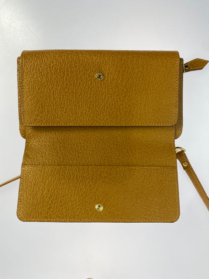 【中古品】【メンズ/レディース】 VIVIENNE WESTWOOD ヴィヴィアン ウエストウッド ショルダーウォレット 財布 188-261004-hu-15-min カラー：キャメル系 万代Net店