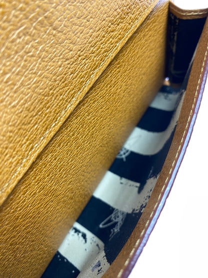 【中古品】【メンズ/レディース】 VIVIENNE WESTWOOD ヴィヴィアン ウエストウッド ショルダーウォレット 財布 188-261004-hu-15-min カラー：キャメル系 万代Net店
