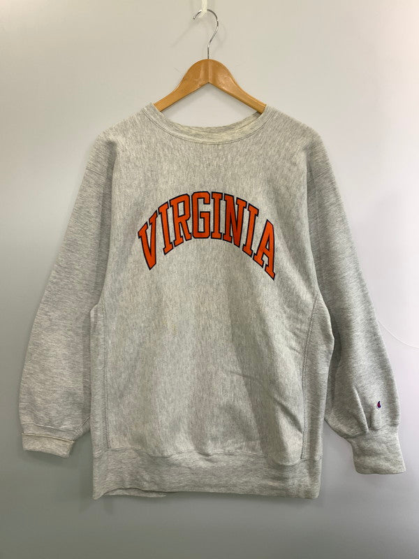 【現状渡し品】【メンズ】 CHAMPION チャンピオン 90'S REVERSE WEAVE SWEATSHIRT 90年代 リバース ウィーブ スウェットシャツ トップス トレーナー ヴィンテージ 146-260929-hu-13-min サイズ：XXL カラー：ライトグレー系 万代Net店