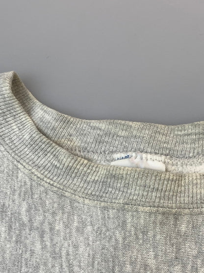 【現状渡し品】【メンズ】 CHAMPION チャンピオン 90'S REVERSE WEAVE SWEATSHIRT 90年代 リバース ウィーブ スウェットシャツ トップス トレーナー ヴィンテージ 146-260929-hu-13-min サイズ：XXL カラー：ライトグレー系 万代Net店