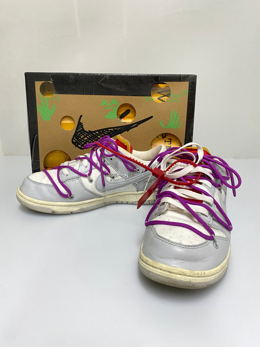 【現状渡し品】【メンズ】 NIKE ナイキ ×OFF-WHITE オフホワイト DM1602-101 DUNK LOW 靴 シューズ スニーカー SNEAKERS 160-260926-zi-29-min サイズ：28cm カラー：NATURAL GREY-MAGENTA 万代Net店