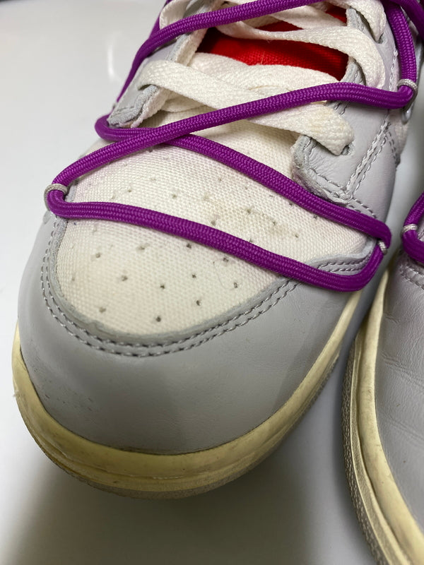 【現状渡し品】【メンズ】 NIKE ナイキ ×OFF-WHITE オフホワイト DM1602-101 DUNK LOW 靴 シューズ スニーカー SNEAKERS 160-260926-zi-29-min サイズ：28cm カラー：NATURAL GREY-MAGENTA 万代Net店