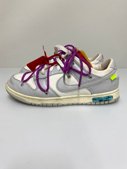 【現状渡し品】【メンズ】 NIKE ナイキ ×OFF-WHITE オフホワイト DM1602-101 DUNK LOW 靴 シューズ スニーカー SNEAKERS 160-260926-zi-29-min サイズ：28cm カラー：NATURAL GREY-MAGENTA 万代Net店