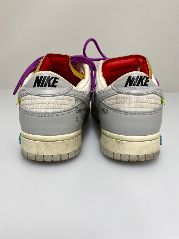【現状渡し品】【メンズ】 NIKE ナイキ ×OFF-WHITE オフホワイト DM1602-101 DUNK LOW 靴 シューズ スニーカー SNEAKERS 160-260926-zi-29-min サイズ：28cm カラー：NATURAL GREY-MAGENTA 万代Net店