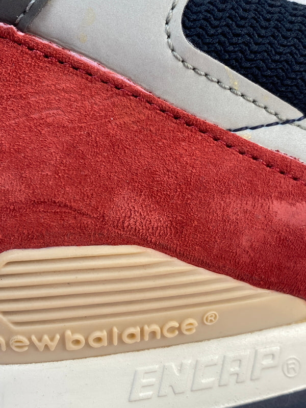 【中古品】【メンズ】 NEW BALANCE ニューバランス × J.CREW ジェイクルー MADE IN U.S.A M996JC4 アメリカ製 スニーカー シューズ 靴 コラボ 162-260927-em-08-min サイズ：28.0cm カラー：レッド/ネイビー/グレー 万代Net店