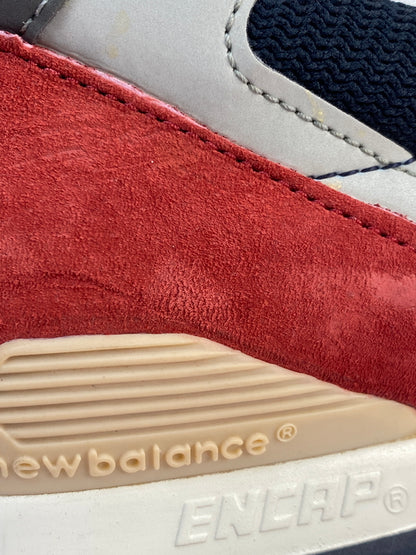 【中古品】【メンズ】 NEW BALANCE ニューバランス × J.CREW ジェイクルー MADE IN U.S.A M996JC4 アメリカ製 スニーカー シューズ 靴 コラボ 162-260927-em-08-min サイズ：28.0cm カラー：レッド/ネイビー/グレー 万代Net店