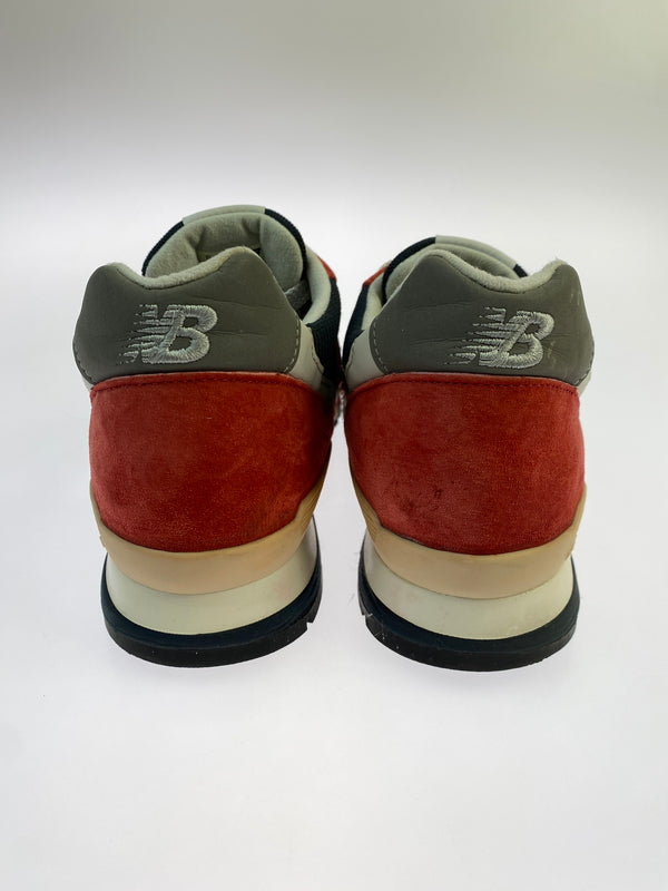 【中古品】【メンズ】 NEW BALANCE ニューバランス × J.CREW ジェイクルー MADE IN U.S.A M996JC4 アメリカ製 スニーカー シューズ 靴 コラボ 162-260927-em-08-min サイズ：28.0cm カラー：レッド/ネイビー/グレー 万代Net店