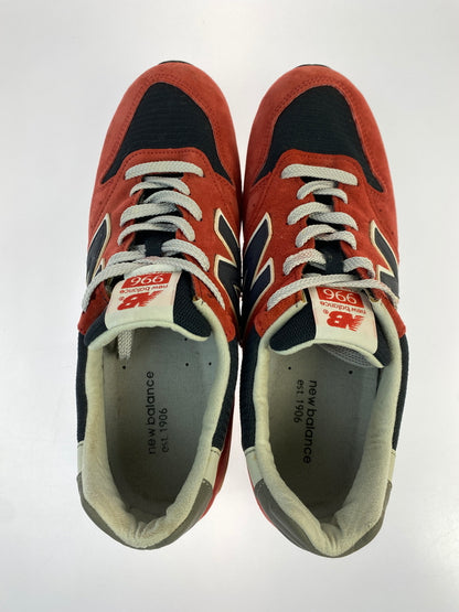 【中古品】【メンズ】 NEW BALANCE ニューバランス × J.CREW ジェイクルー MADE IN U.S.A M996JC4 アメリカ製 スニーカー シューズ 靴 コラボ 162-260927-em-08-min サイズ：28.0cm カラー：レッド/ネイビー/グレー 万代Net店