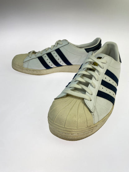 【中古品】【メンズ】 ADIDAS アディダス SUPER STAR 80S AC BB5896 スーパースター 80s AC ローカット スニーカー 靴 シューズ 161-260927-em-05-min サイズ：28.0cm カラー：ホワイト/ネイビー 万代Net店