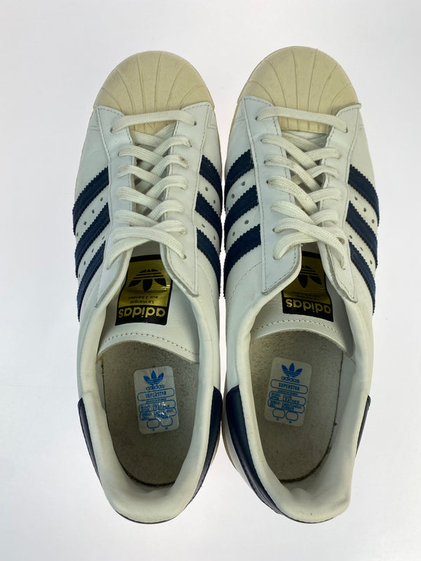 【中古品】【メンズ】 ADIDAS アディダス SUPER STAR 80S AC BB5896 スーパースター 80s AC ローカット スニーカー 靴 シューズ 161-260927-em-05-min サイズ：28.0cm カラー：ホワイト/ネイビー 万代Net店