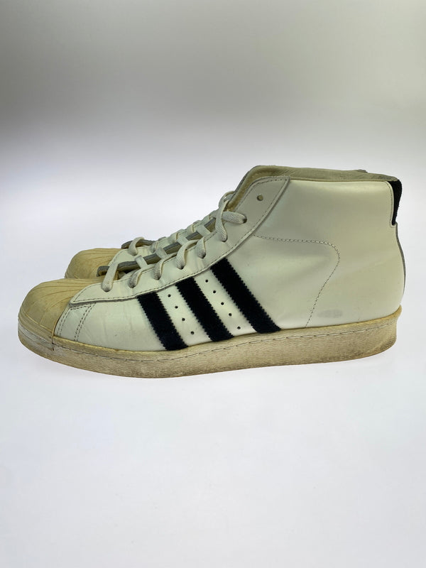 【中古品】【メンズ】 ADIDAS アディダス PRO MODEL VINTAGE DLX B35246 プロモデル ヴィンテージ デラックス スニーカー 靴 シューズ 161-260927-em-04-min サイズ：28.0cm カラー：ホワイト/ブラック 万代Net店